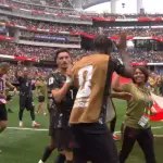 Seleção do Canadá comemora vitória contra a África do Sul / Foto: Reprodução/Redes sociais
