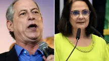Ciro Gomes (PSDB) e Damares Alves (Republicanos-DF) | Foto: Reprodução/Agência Brasil