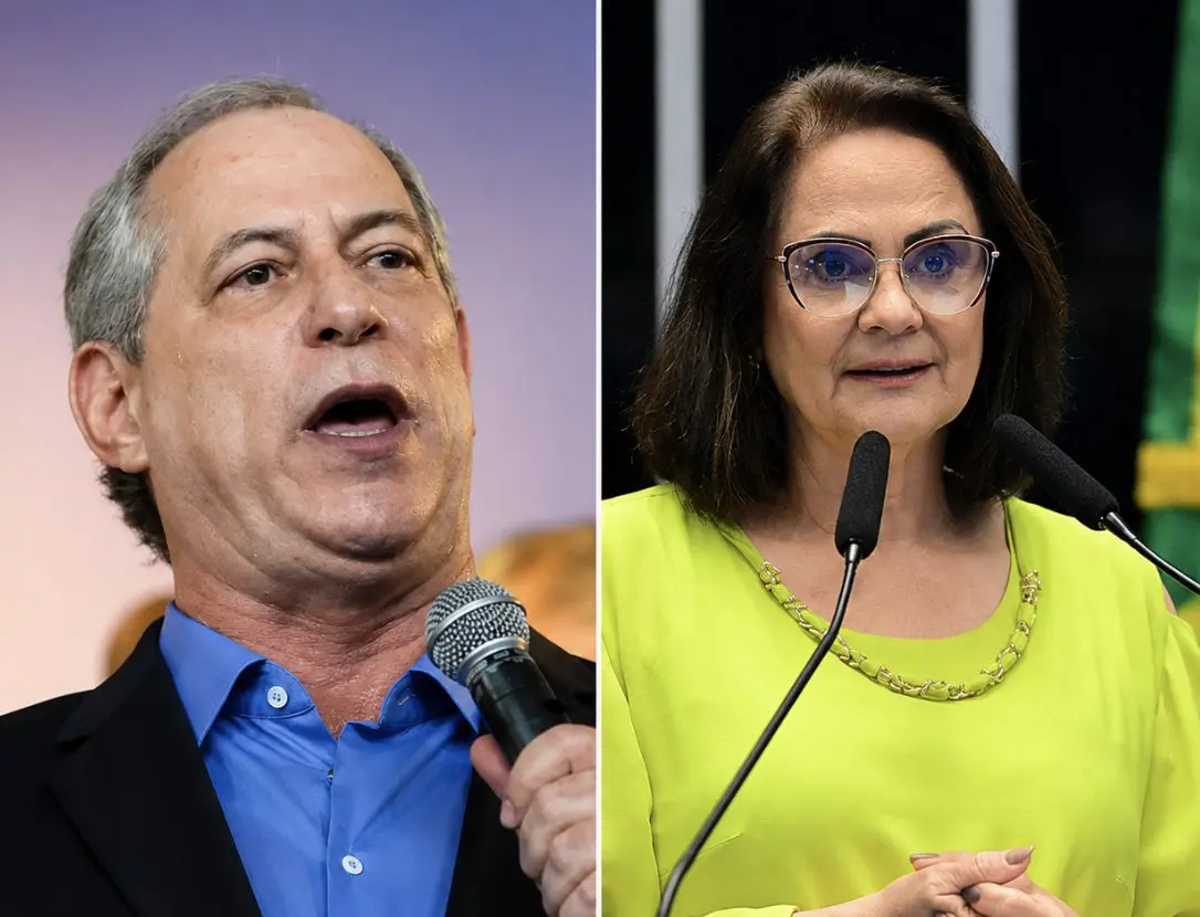 Ciro Gomes (PSDB) e Damares Alves (Republicanos-DF) | Foto: Reprodução/Agência Brasil