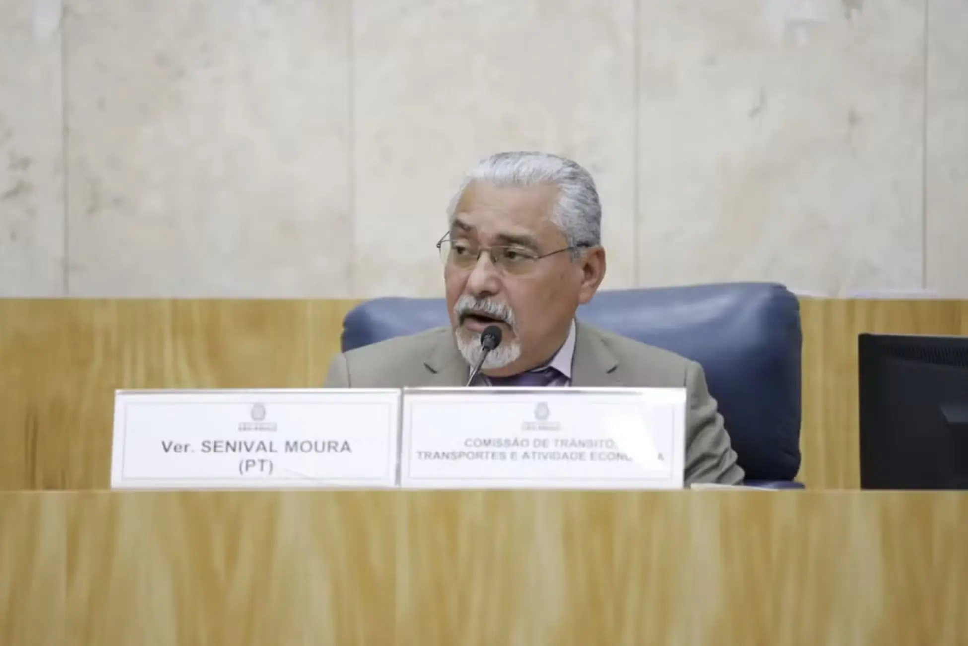 Vereador Senival Moura | Foto: Divulgação/Rede Câmara