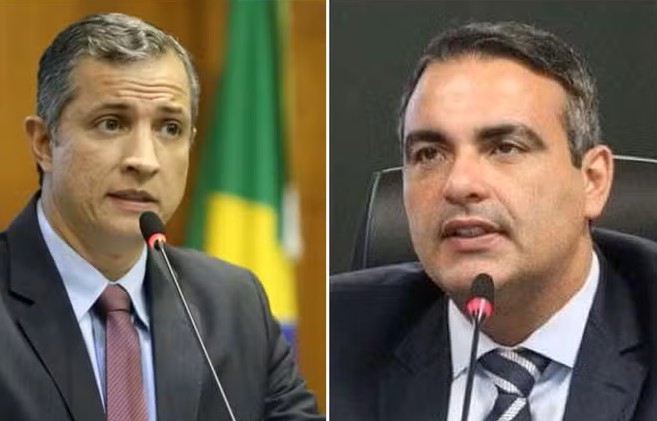 O deputado estadual de MT Faissal Calil e o advogado Bruno Oliveira Castro | Fotos: Reprodução