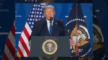 O presidente dos EUA, Donald Trump: resposta a descumprimento de acordo | Foto: Reprodução/X