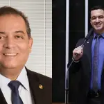 À esquerda, o senador Eduardo Gomes (PL-TO); à direita, o deputado federal Alexandre Guimarães (MDB-TO) | Fotos: Reprodução/Congresso Nacional