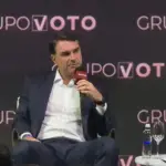 Durante evento, o senador fluminense voltou a defender a privatização dos Correios e criticou os resultados recentes da estatal | Foto: Tauany Cattan