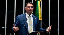 O senador Flávio Bolsonaro (PL-RJ) | Foto: Foto: Jefferson Rudy/Agência Senado