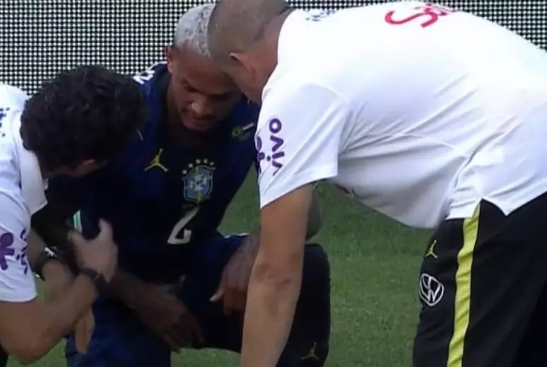 Lateral Wesley é cortado da Seleção e está fora da Copa