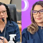 A deputada petista Divaneide Basílio e a primeira-dama Janja da Silva | Foto: Reprodução/Redes sociais