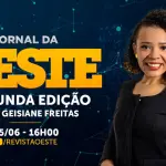 O Jornal da Oeste, Segunda Edição é transmitido de segunda a sexta, das 16h às 17h45 | Foto: Divulgação/Oeste