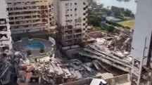 Escombros em La Guaira, na região litorânea da Venezuela | Foto: Reprodução/X