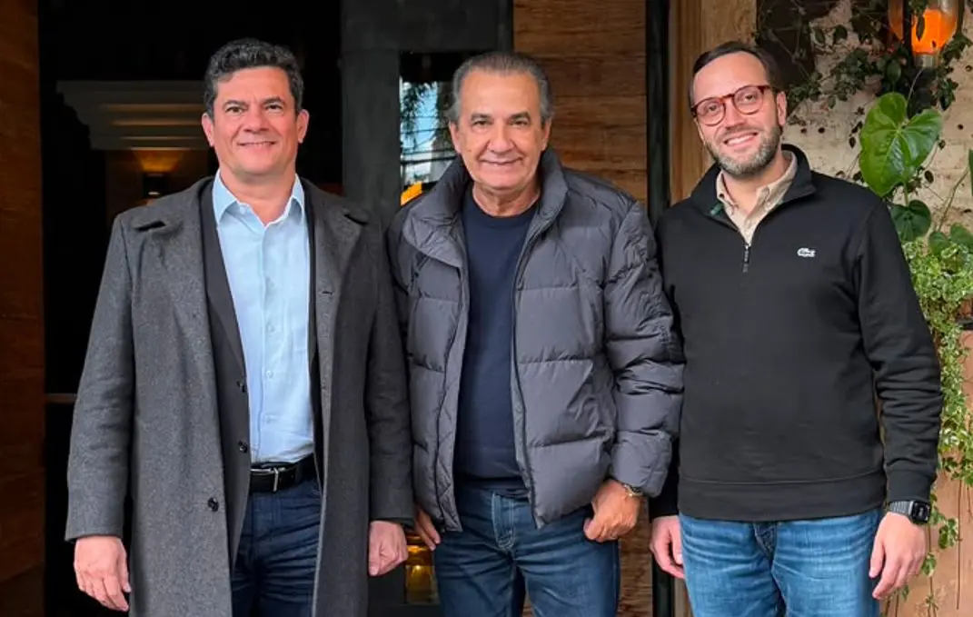 O almoço ocorreu cerca de um mês depois de Moro lançar oficialmente a pré-candidatura ao governo do Paraná | Foto: Divulgação/Arquivo pessoal