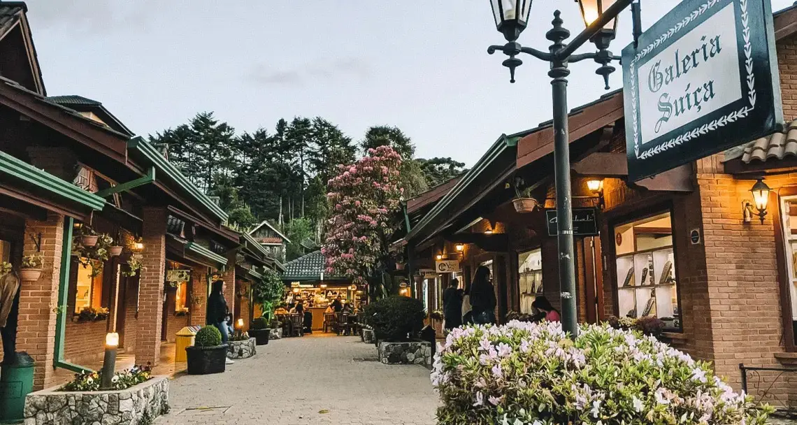 Centro Turístico de Monte Verde: distrito recebe cerca de 300 mil visitantes no inverno | Foto: Reprodução/Redes sociais