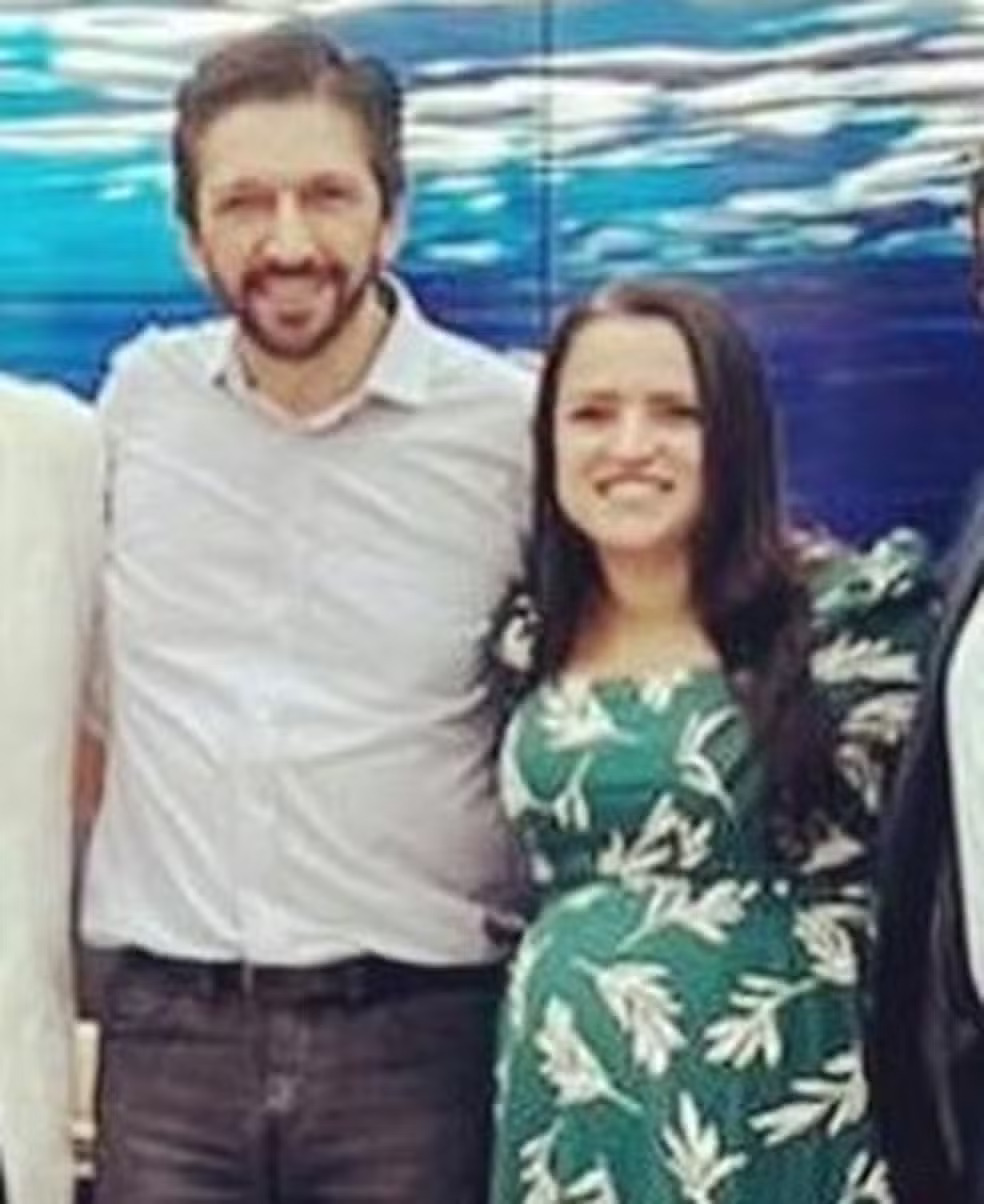 Karina da Gama, dona do ICB e sócia da produtora de <i>Dark Horse</i>, sendo recebida pelo prefeito Ricardo Nunes (MDB), em visita na sede à Prefeitura de SP
