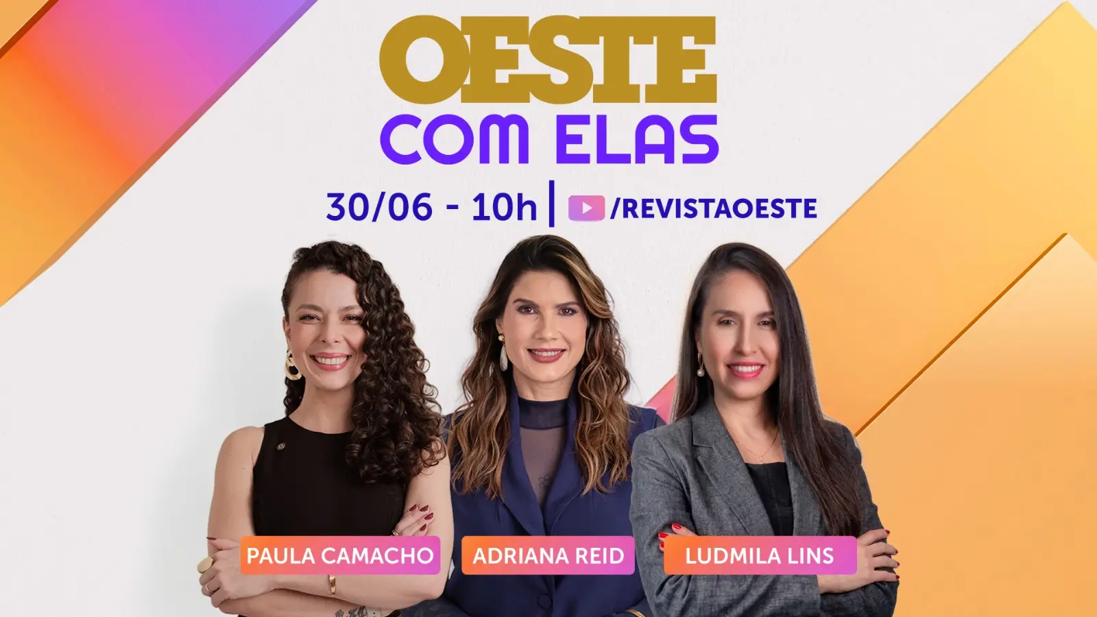 O Oeste Com Elas é transmitido de segunda a sexta-feira, das 10h às 12h | Foto: Divulgação/Oeste
