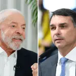 Pesquisa confirma projeção de disputa acirrada entre Lula e Flávio | Foto: Montagem sobre reprodução/Redes sociais