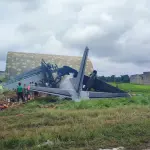 queda de avião na índia