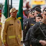ratinho jr. - paraná - corpo de bombeiros e polícia militar