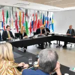 Encontro foi reunião organizado pelo senador Nelsinho Trad na Delegação da UE, em Brasília | Foto: Divulgação/Nelsinho Trad