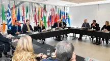 Encontro foi reunião organizado pelo senador Nelsinho Trad na Delegação da UE, em Brasília | Foto: Divulgação/Nelsinho Trad