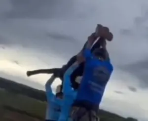O acidente que causou a morte de Maria Eduarda Rodrigues durante um salto de rope jumping aconteceu em Limeira, interior de São Paulo | Foto: Reprodução/Redes sociais