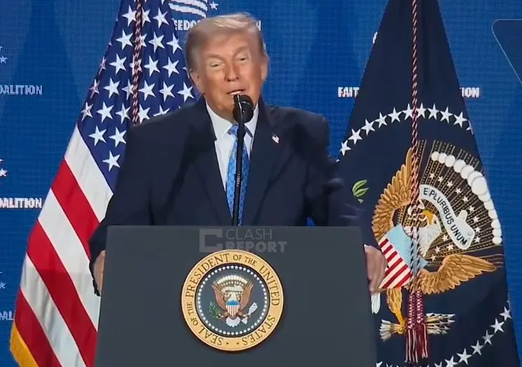 O presidente dos EUA, Donald Trump: resposta a descumprimento de acordo | Foto: Reprodução/X