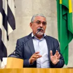 O vereador petista Senival Moura durante sessão na Câmara de São Paulo | Foto: Divulgação/CMSP