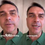Flávio se manifesta sobre foto com Sicário