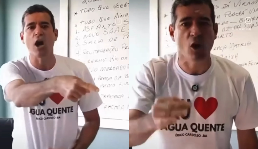 Prefeito na Bahia ameaça demitir servidores que não apoiarem reeleição de Jerônimo Rodrigues
