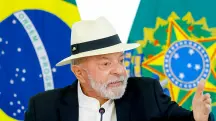 O presidente Luiz Inácio Lula da Silva