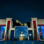 Donald Trump Monte Rushmore Independência EUA