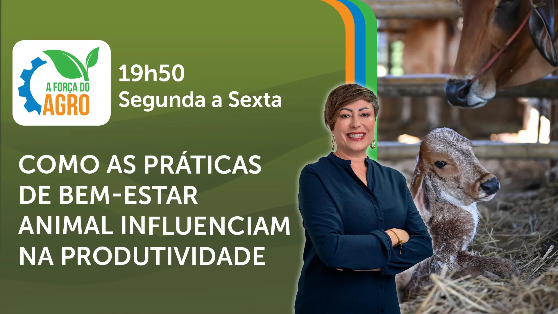 A Força do Agro é transmitido de segunda a sexta, das 19h50 às 20h30 | Foto: Divulgação/Oeste