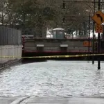 Uma área alagada em Nova York / Foto: Divulgação/Governo de Nova York