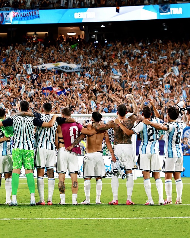 Argentina a dois jogos de ser bicampeã mundial, feito não alcançado desde 1962