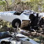 Avião ficou destruído depois de queda em Tocantins / Foto: Divulgação