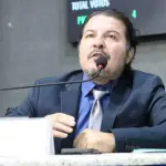 O vereador Baiano do Salão, condenado a mais de 30 anos de prisão por estupro de vulnerável / Foto: Reprodução/Câmara Municipal de Vitória