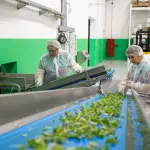 Produção de bioplásticos em fábrica moderna com foco na sustentabilidade