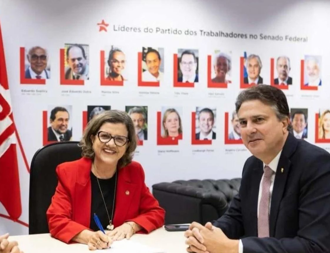 Em menos de 3 meses, senadora do PT entrega liderança no Senado
