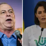 Ciro Gomes e Michelle Bolsonaro