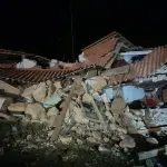 Destroços depois de terremotos no Peru / Foto: Reprodução/Redes sociais