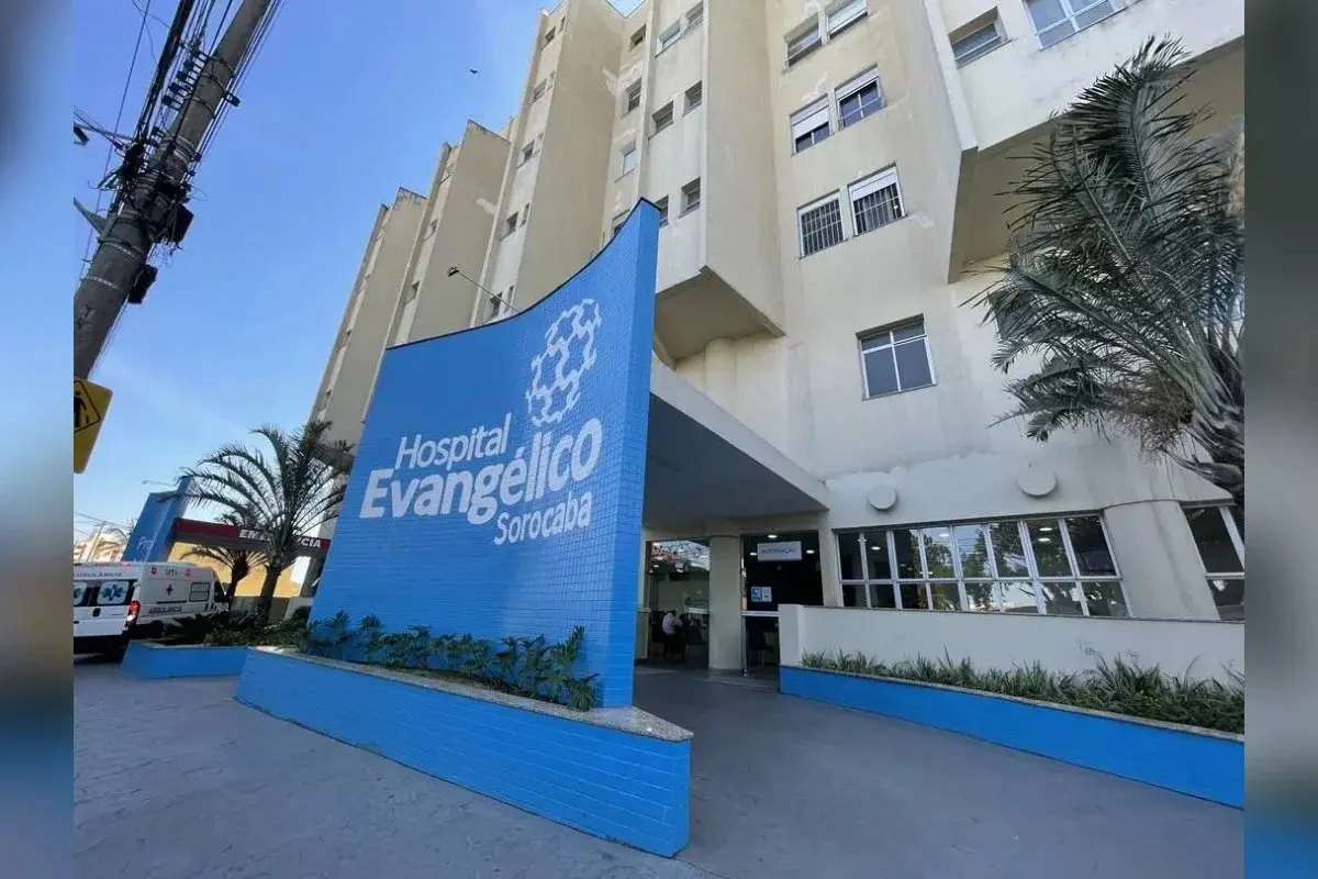 Fachada do Hospital Evangélico de Sorocaba / Foto: Reprodução
