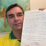 Flávio Bolsonaro carta de Jair e o cinismo da mídia