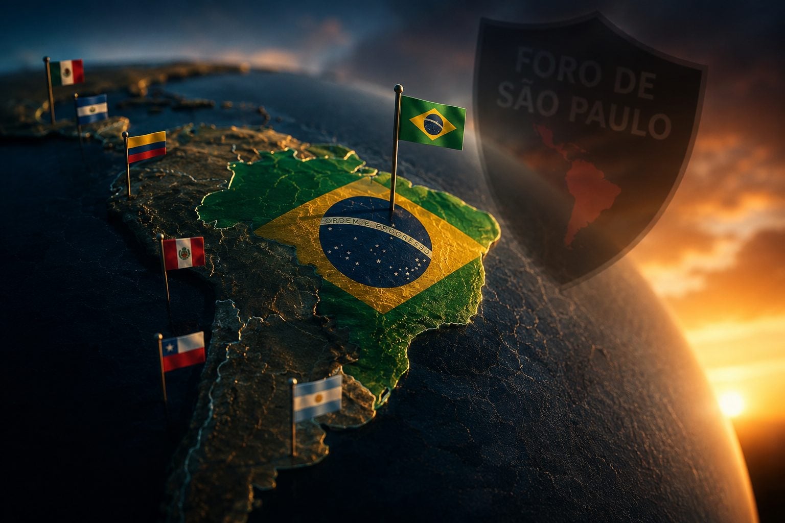 Milei confirma presença em ato de candidatura de Flávio Bolsonaro no Brasil