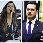 Nivaldo Albuquerque (Republicanos-AL) e Priscila Costa (PL-CE)