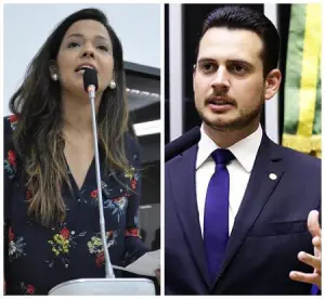 Nivaldo Albuquerque (Republicanos-AL) e Priscila Costa (PL-CE)