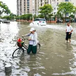tufão Bavi na China