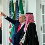 trump e mohammed bin salman