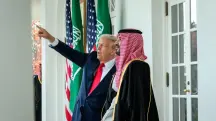 trump e mohammed bin salman