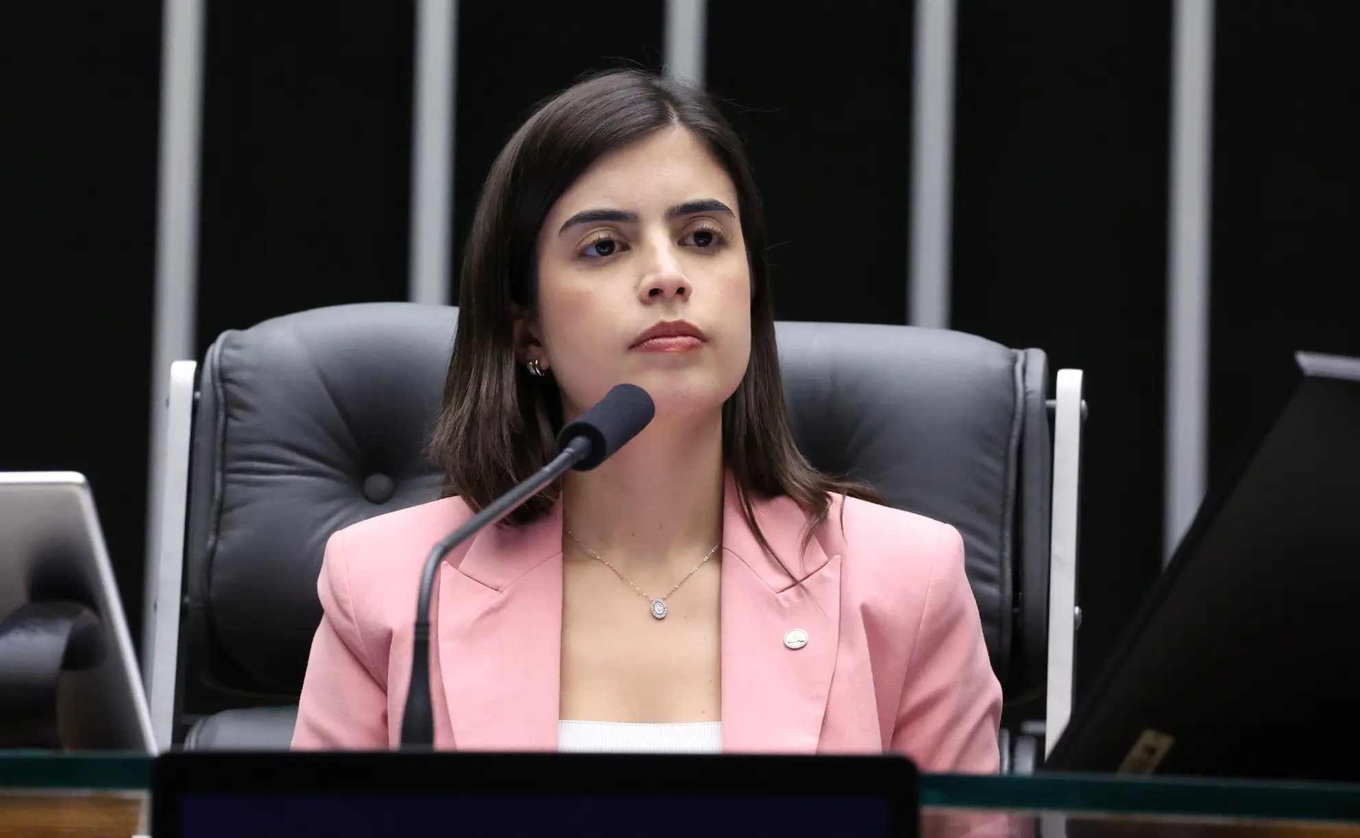 A deputada Tabata Amaral