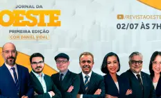 O Jornal da Oeste, Primeira Edição é transmitido de segunda a sexta, a partir das 7h | Foto: Divulgação/Oeste