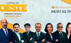 O Jornal da Oeste, Primeira Edição é transmitido de segunda a sexta, a partir das 7h | Foto: Divulgação/Oeste