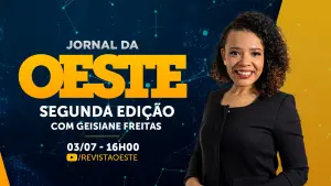O Jornal da Oeste, Segunda Edição é transmitido de segunda a sexta, das 16h às 17h45 | Foto: Divulgação/Oeste
